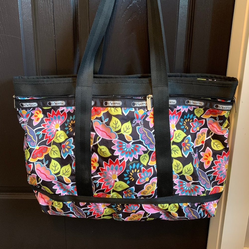 Large Lesportsac Travel Bag